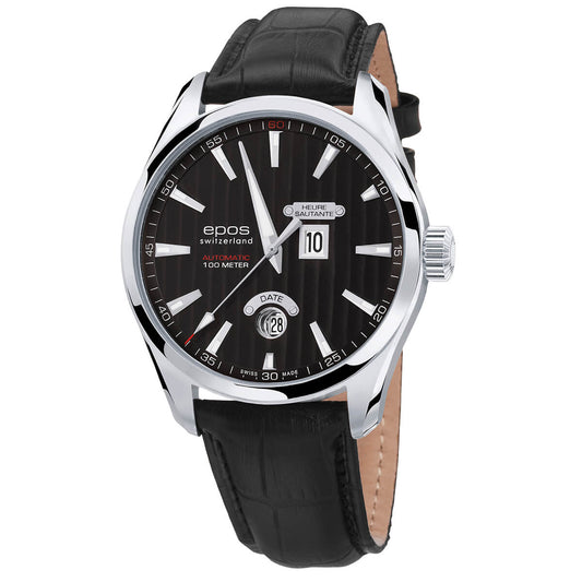 EPOS PASSION 3405 Automatic Jumping-Hour Elegant Dress Watch 3405.672.20.15.25 - Wilson Watches