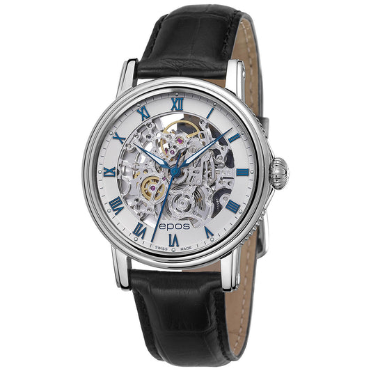EPOS EMOTION 3390 Automatic Classic Skeleton Watch 3390.155.20.20.25 - Wilson Watches