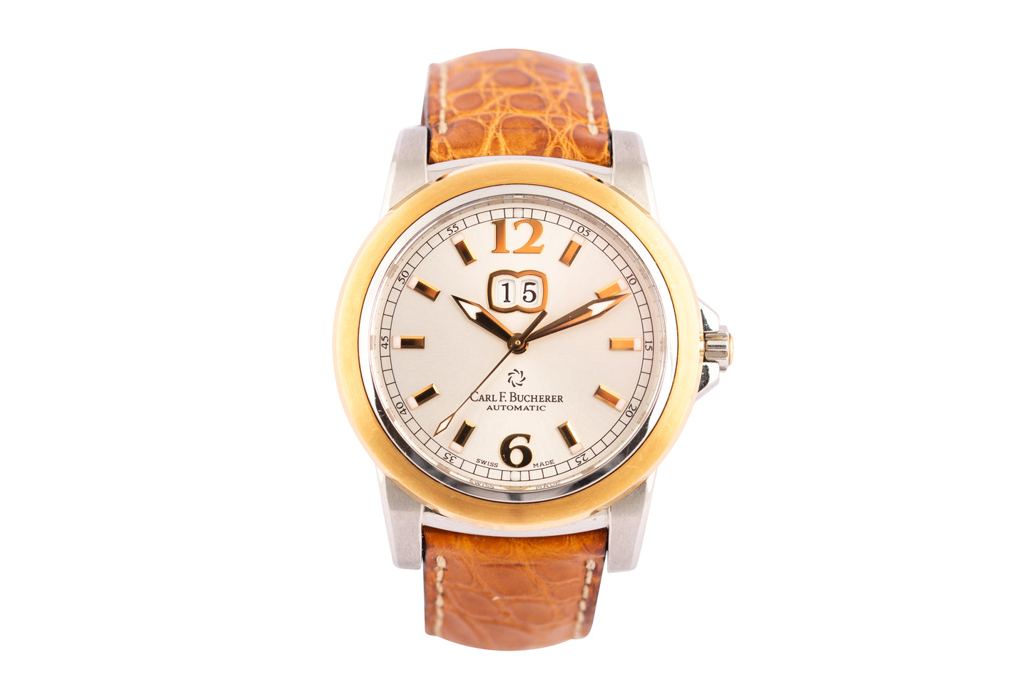 Carl F. Bucherer Patravi - 18K Rose Gold Bezel Luxury Watch - Wilson Watches