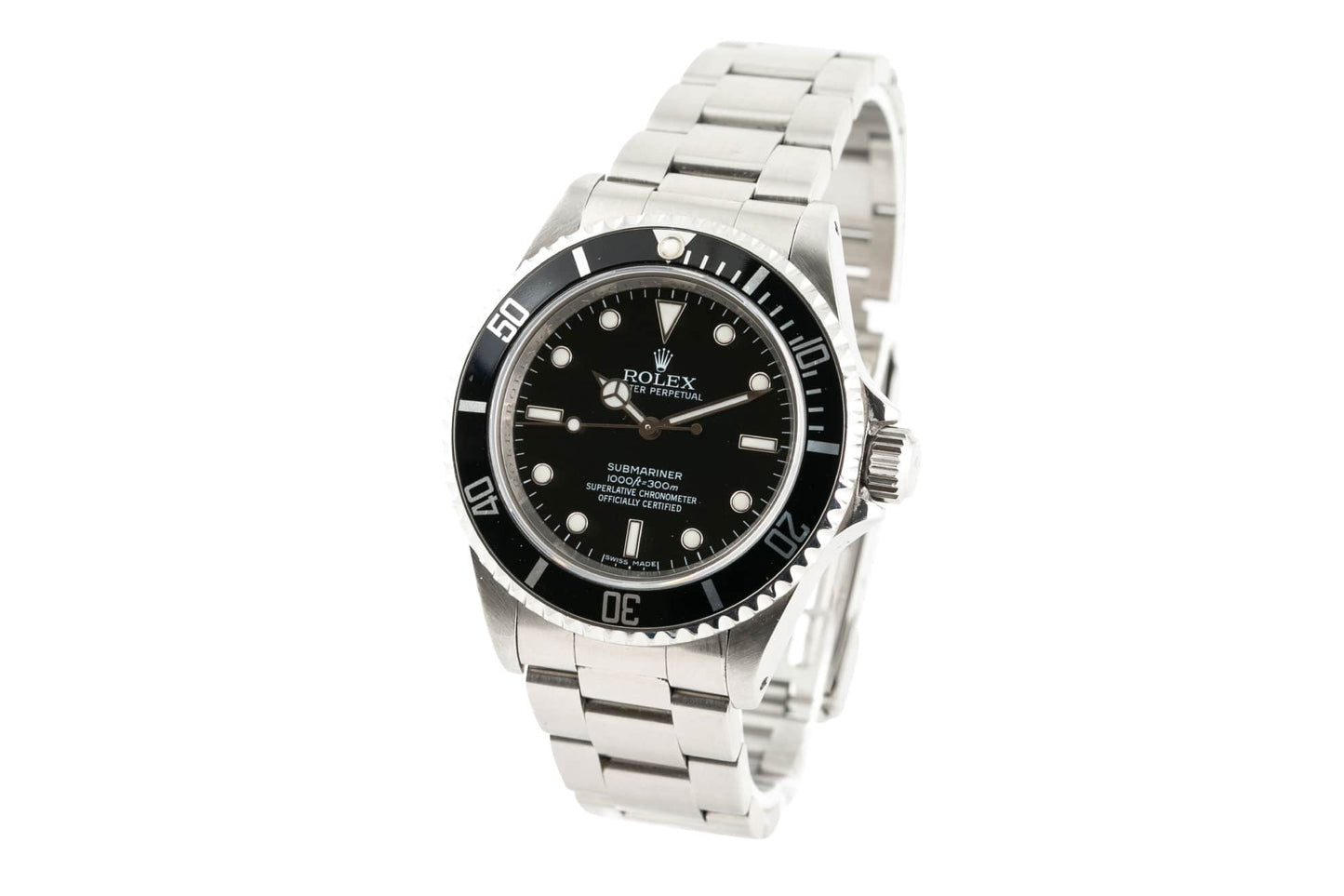 Rolex Submariner No Date 14060M - 2006 Long F - 4 lines - Wilson Watches