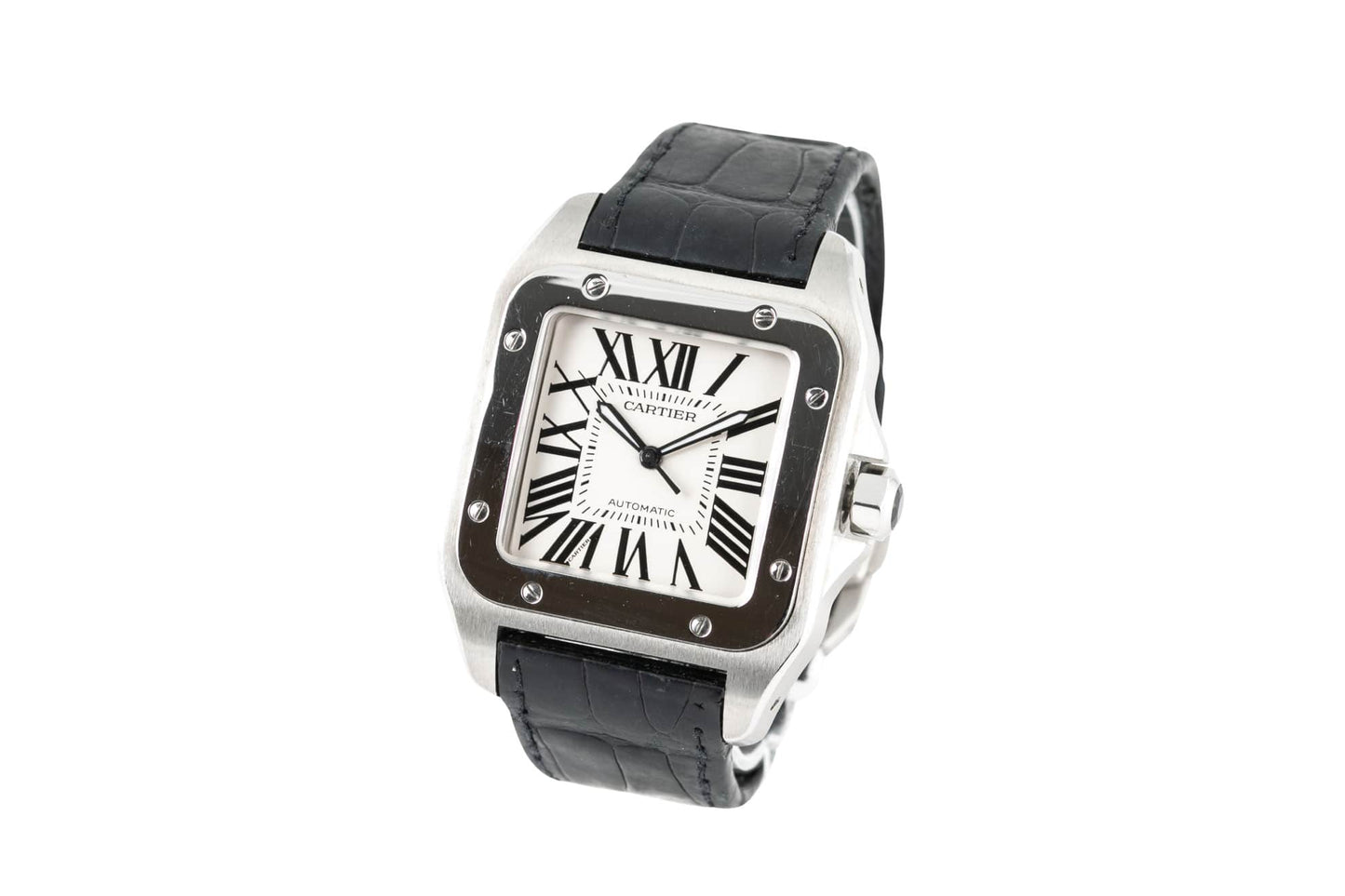 Cartier Santos 100 W20076X8 had a full service by Cartier - Wilson Watches 