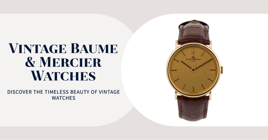 Baume and Mercier Vintage Watch