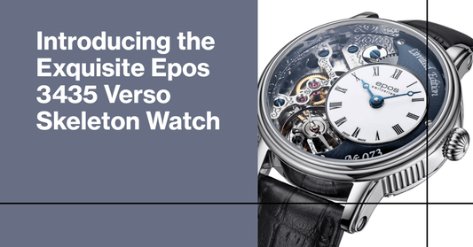 Discover the Exquisite Epos 3435 Verso Skeleton Watch: A Masterpiece of Time
