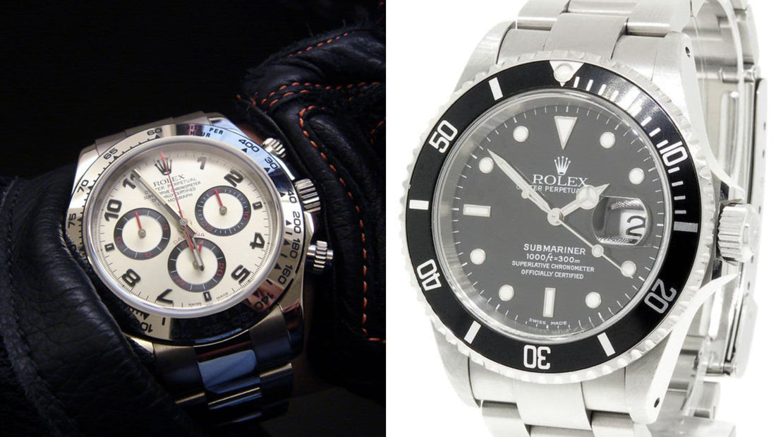 Two Iconic Rolexes: Daytona and Submariner