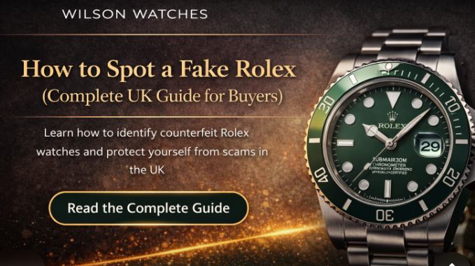 How to spot a fake Rolex