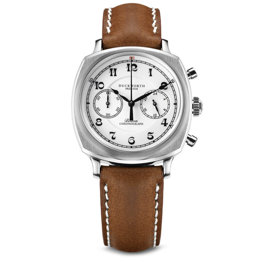 Bolton Chronograph meca-quartz - brown leather - Wilson Watches 