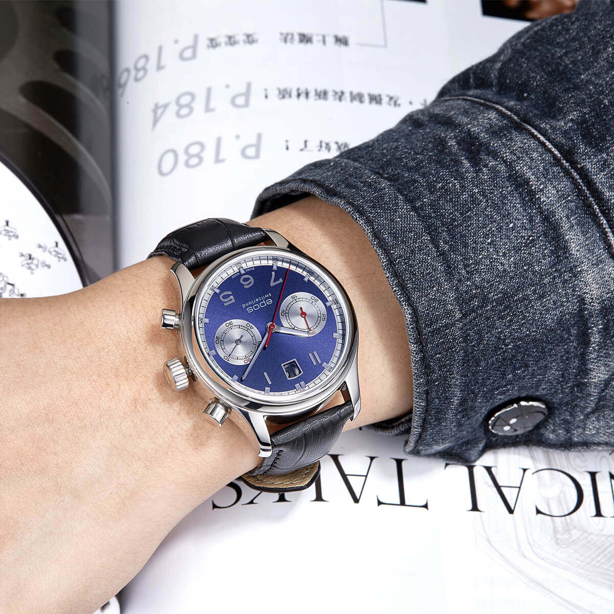 EPOS Originale 3415 Sports Chronograph Watch 3415.868.20.36.25 - Wilson Watches