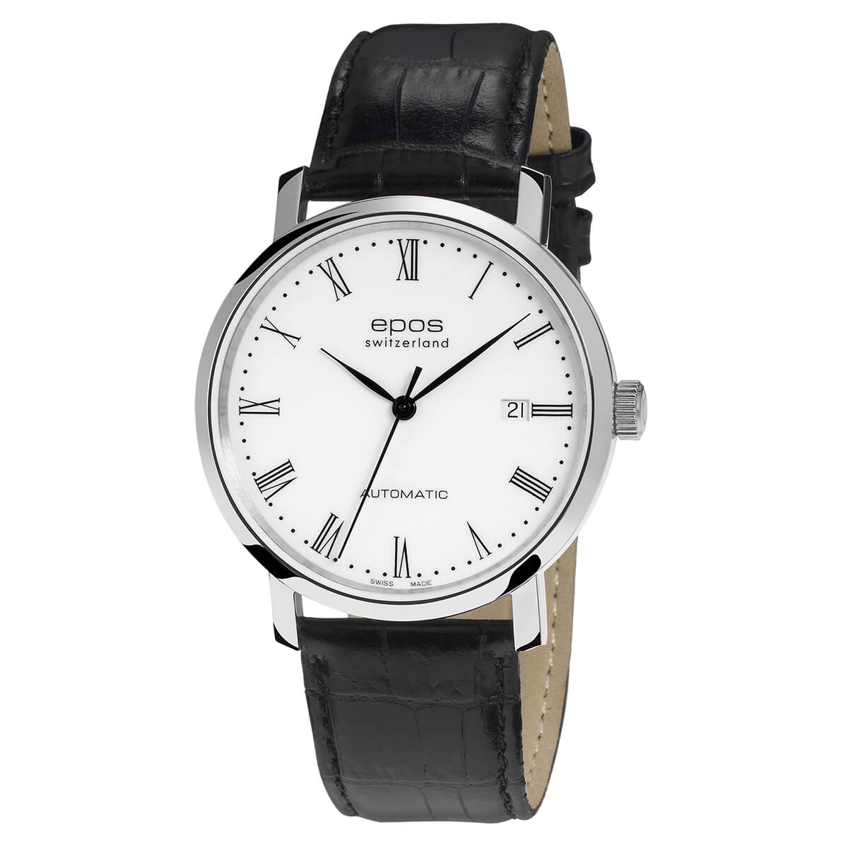 EPOS ORIGINALE 3387 Automatic Classic Dress Watch 3387.152.20.20.15 - Wilson Watches 