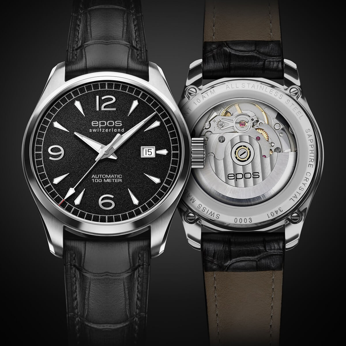 EPOS PASSION 3401 Automatic Elegant Dress Watch 3401.132.20.55.25 - Wilson Watches