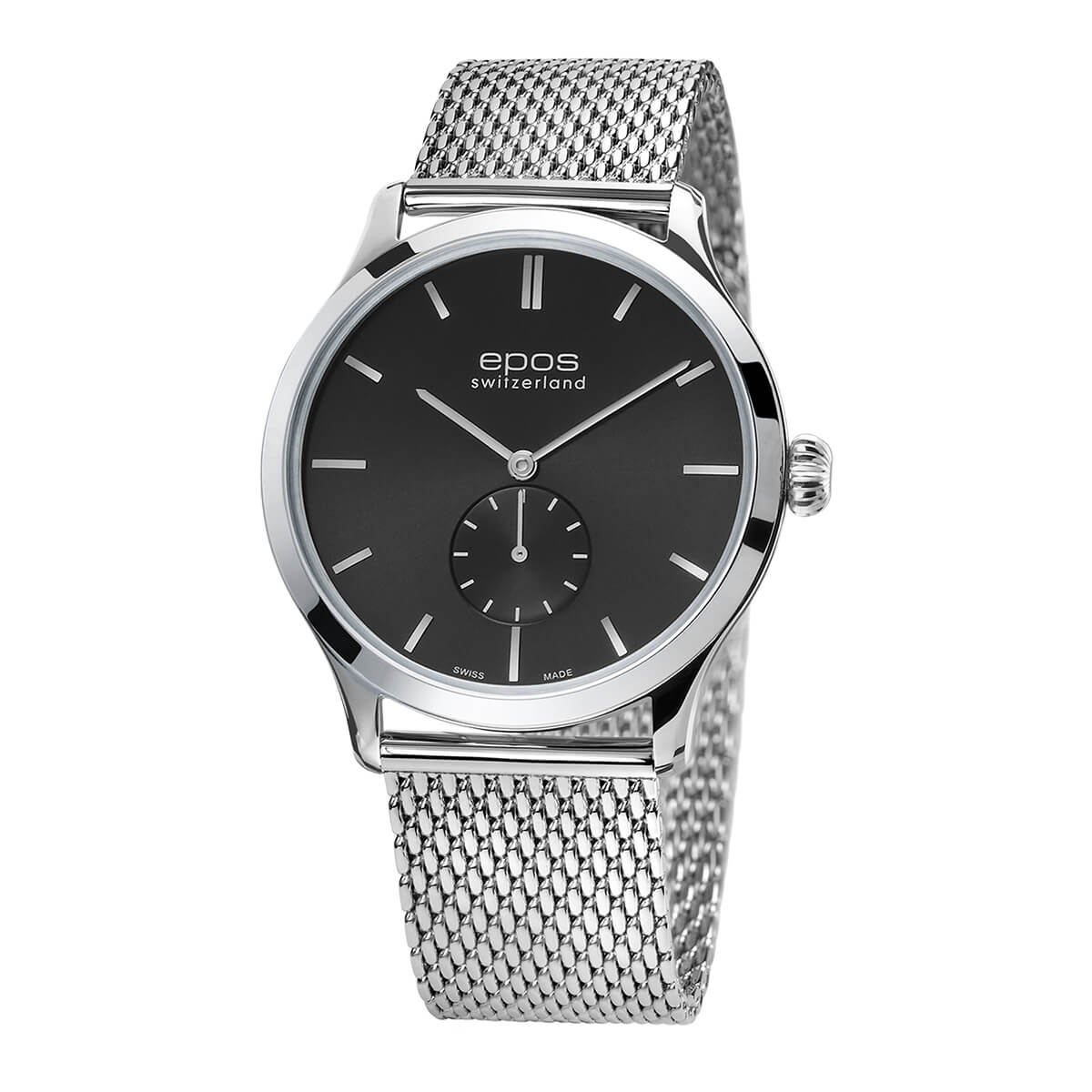 EPOS ORIGINALE 3408 Hand-Wound Ultra-Thin Elegant Dress Watch 3408.208.20.14.30 - Wilson Watches 
