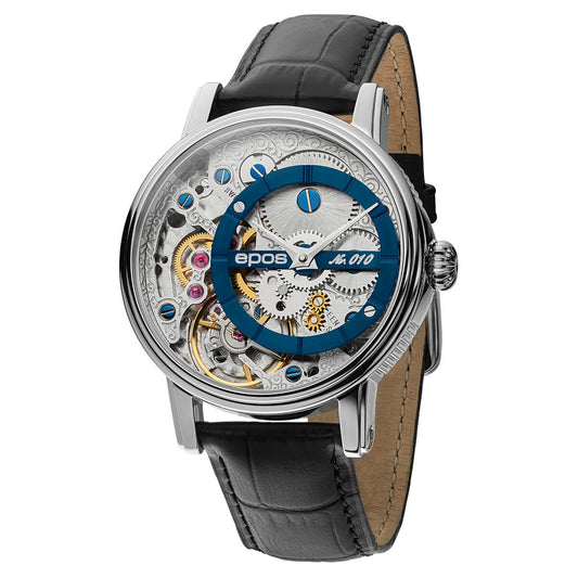 EPOS OEUVRE D'ART 3435 VERSO 2 Limited Edition Hand-Wound Skeleton Watch - Wilson Watches 