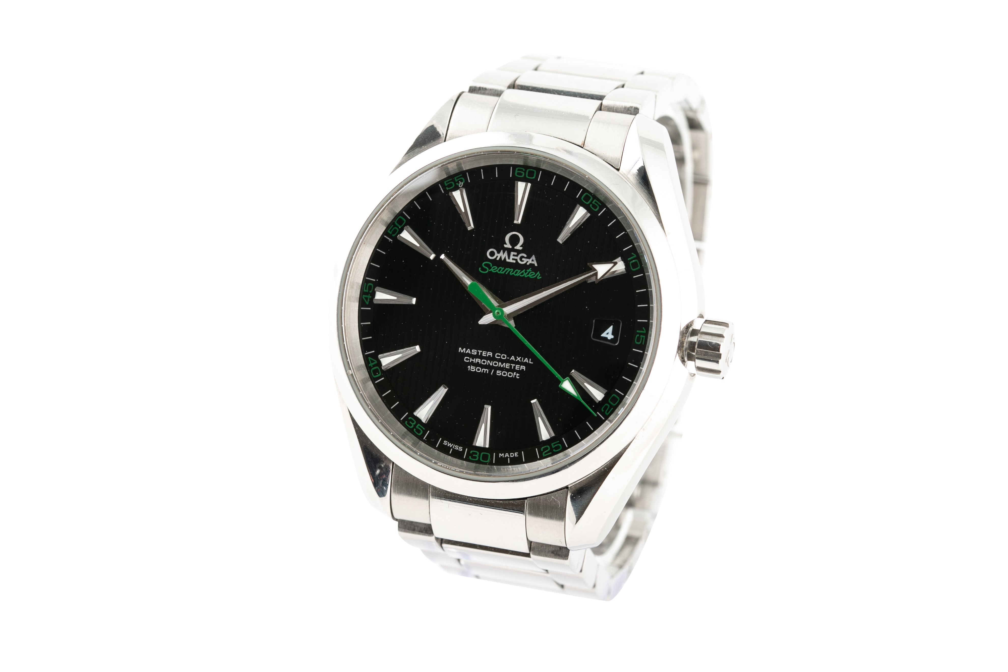 Omega Seamaster Aqua Terra Certified Golf Edition Mens Watch - Wilson Watches 