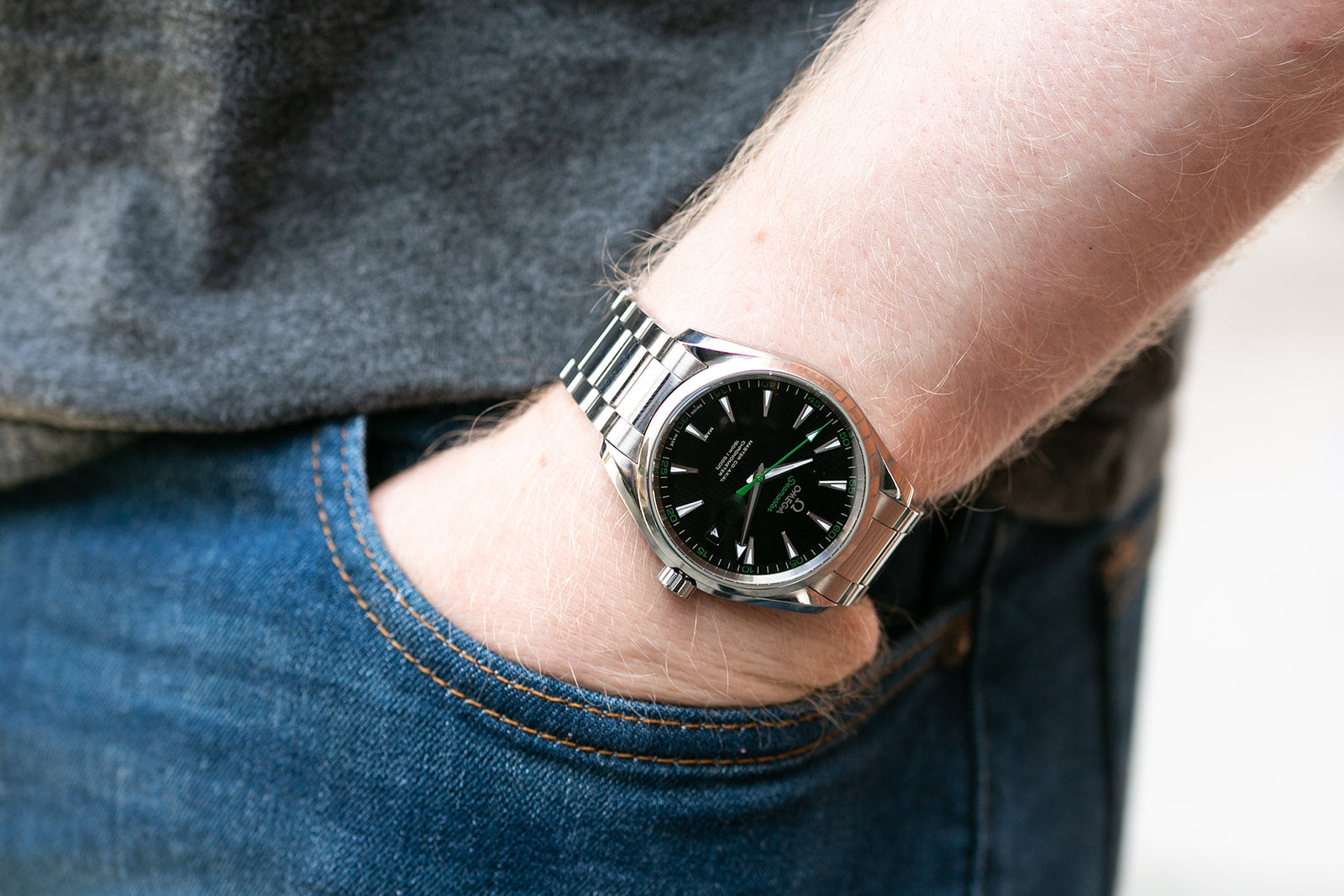 Omega Seamaster Aqua Terra Certified Golf Edition Mens Watch - Wilson Watches 