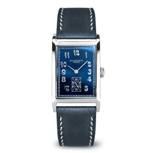 Centenary blue dial blue leather - Wilson Watches 