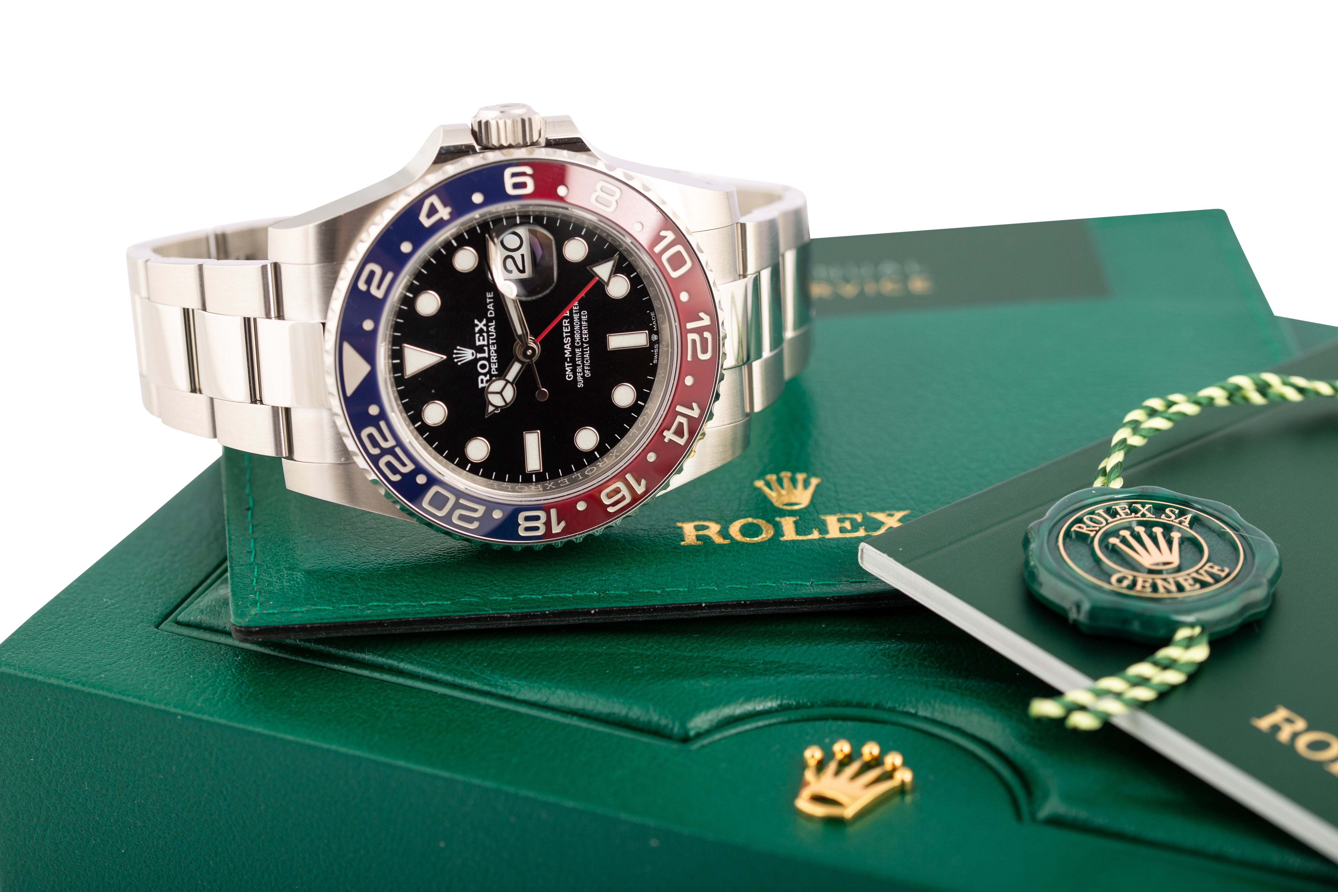 Rolex GMT-Master II Pepsi Oyster - 2022 - 126710BLRO - Wilson Watches 