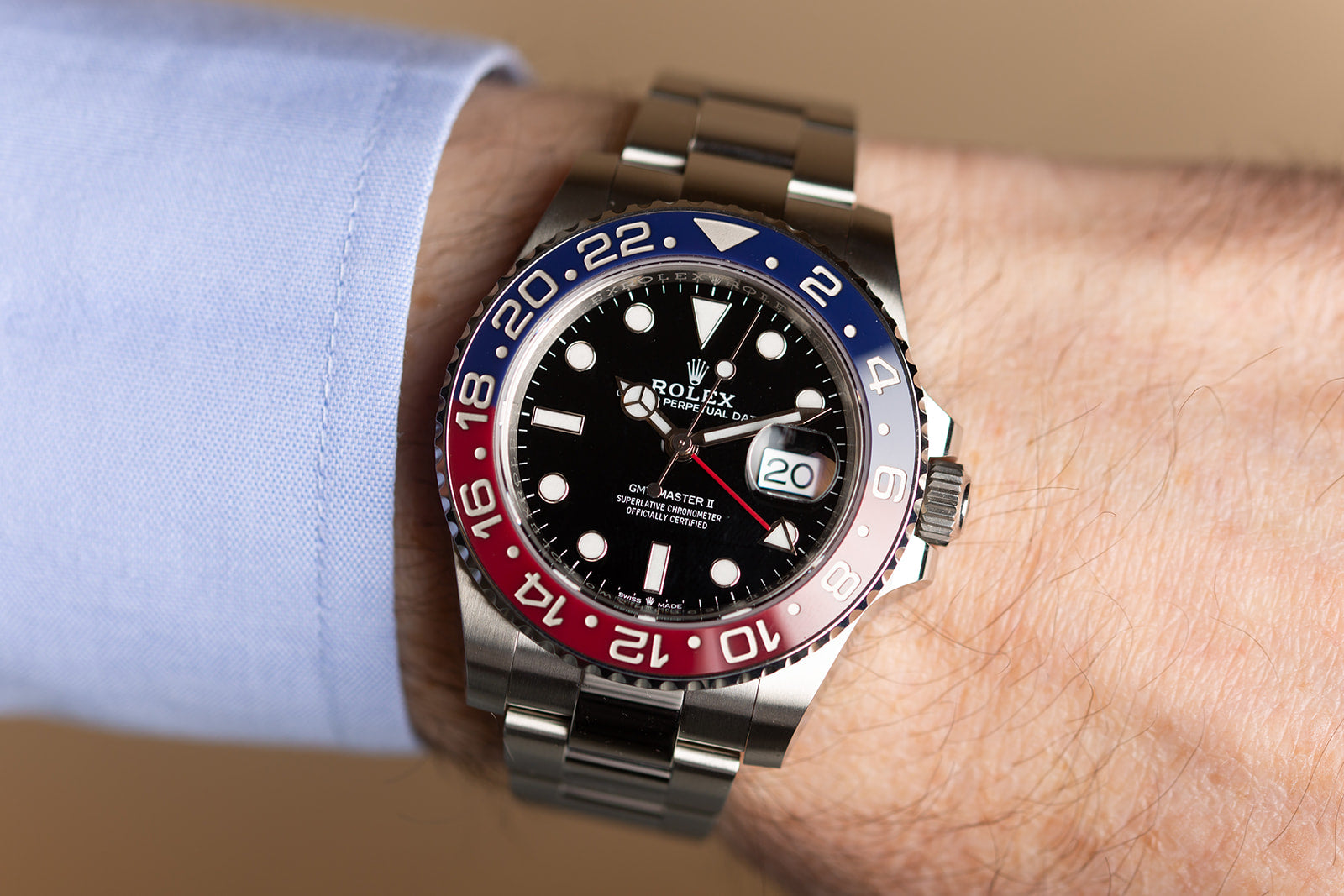 Rolex GMT-Master II Pepsi Oyster - 2022 - 126710BLRO - Wilson Watches 