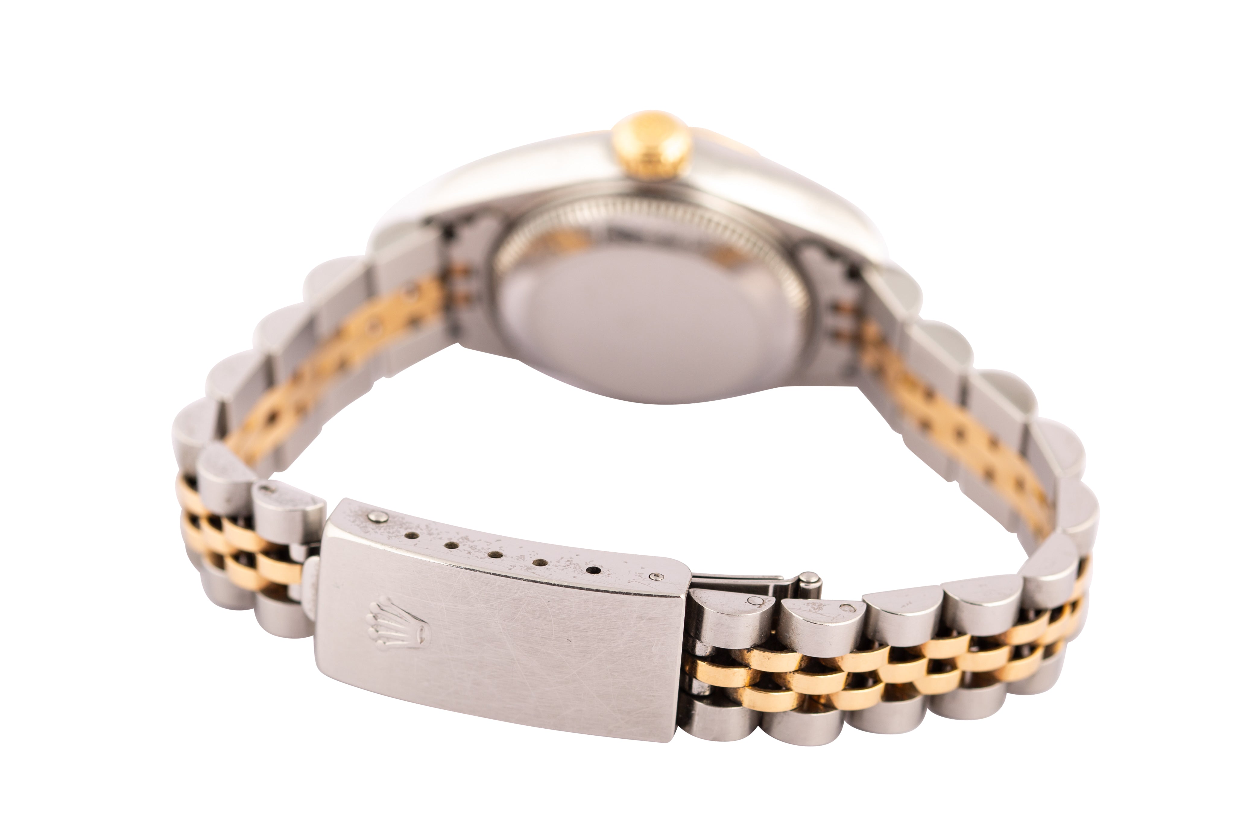 Rolex 69173 Datejust Pink MOP custom dial Diamond Dial 26mm Ladies Watch - Wilson Watches 