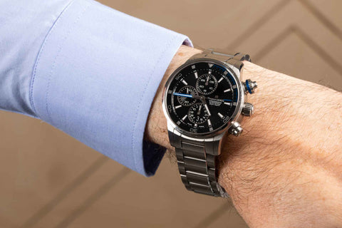 Maurice Lacroix Pontos S wrist shot