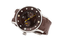 N.O.A NOA 1675 Brown Rubber strap