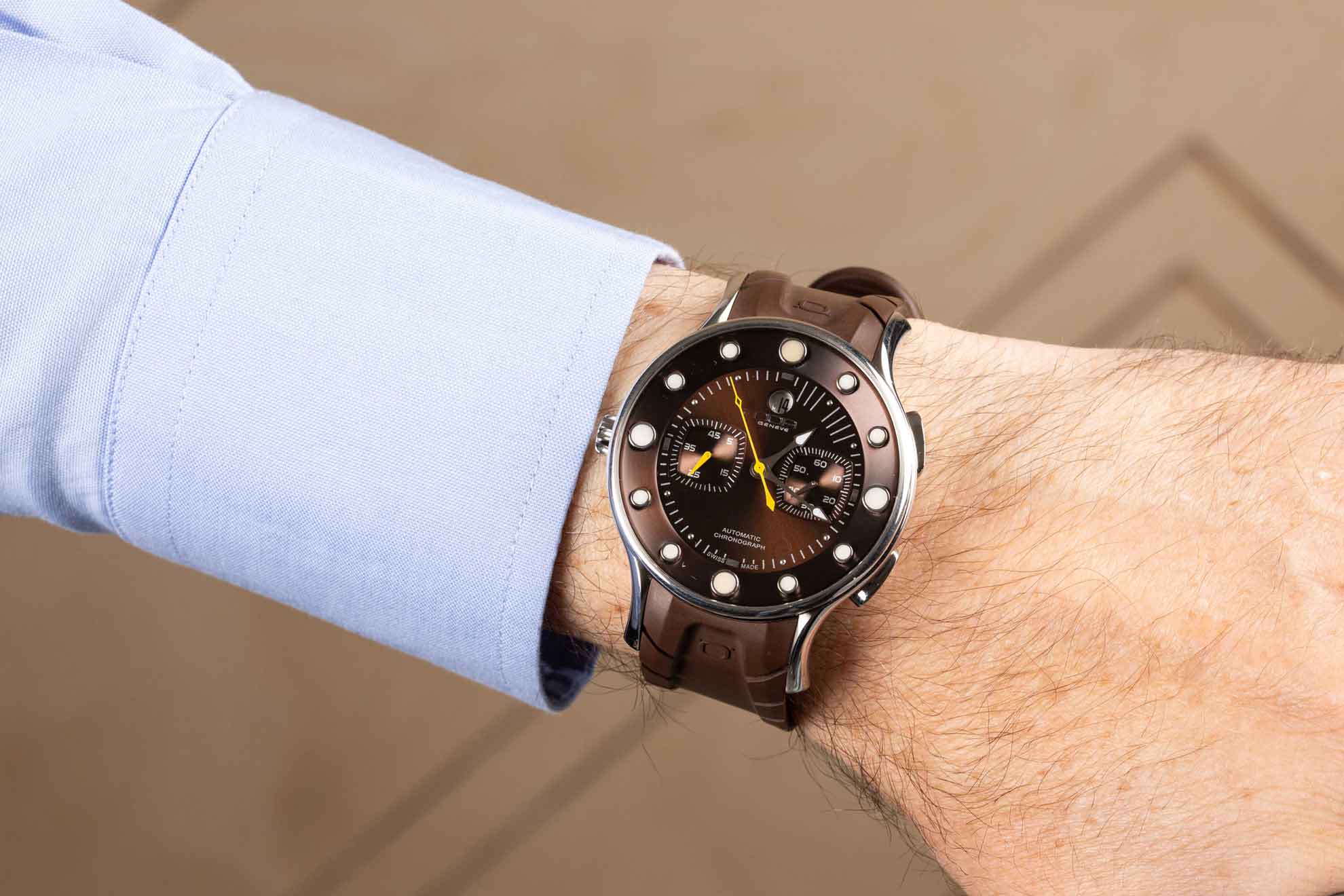 Wilson. Watch N.O.A NOA 1675 Chronograph Automatic Limited Edition 500 pieces from ...