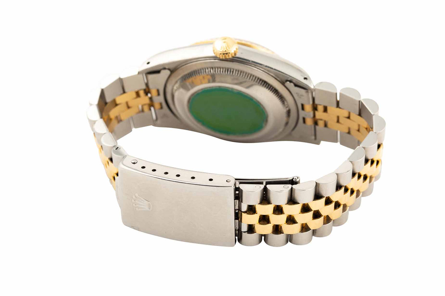 Rolex Datejust 36MM – STEEL & GOLD – BLACK DIAMOND DIAL – 16233 - Wilson Watches 
