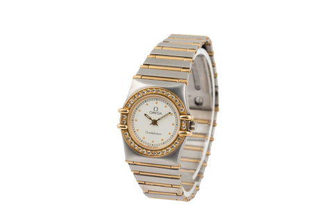 OMEGA CONSTELLATION DIAMOND BEZEL  