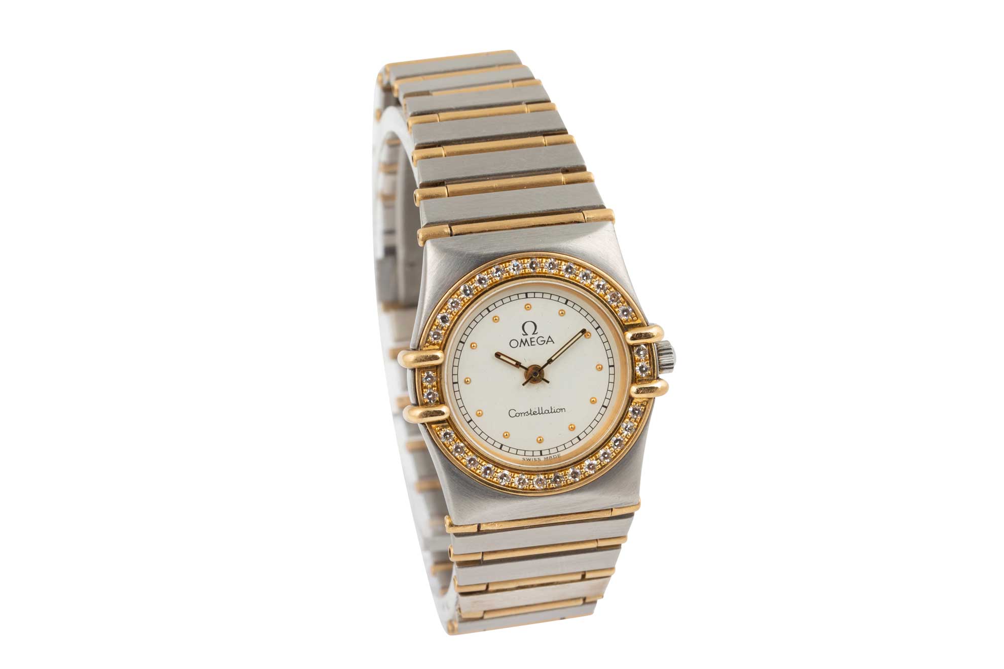 Omega constellation ladies diamond top