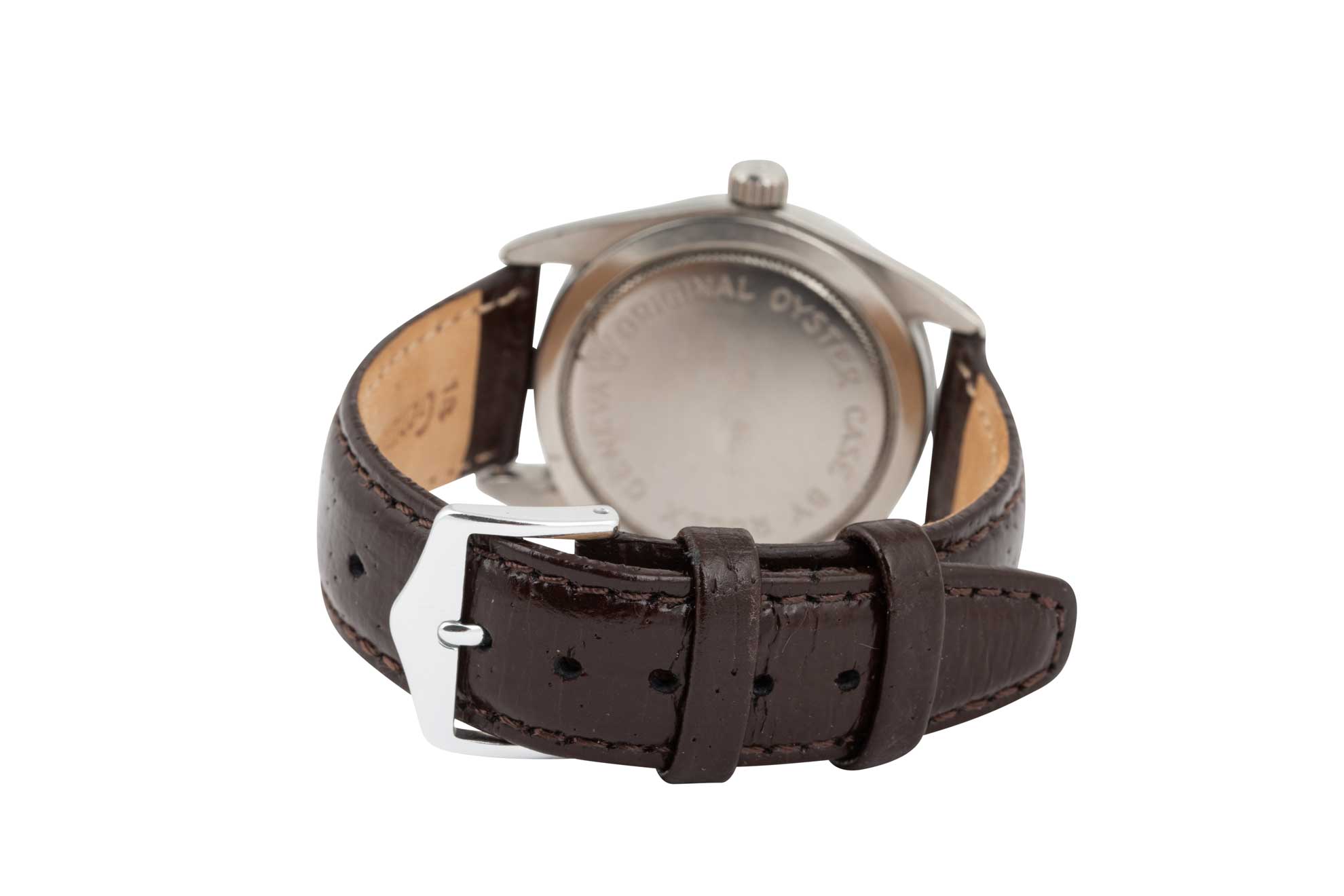 Rolex Tudor Oyster Original Chocolate brown Patina Dial Small Rose Model 7984 1966 - Wilson Watches