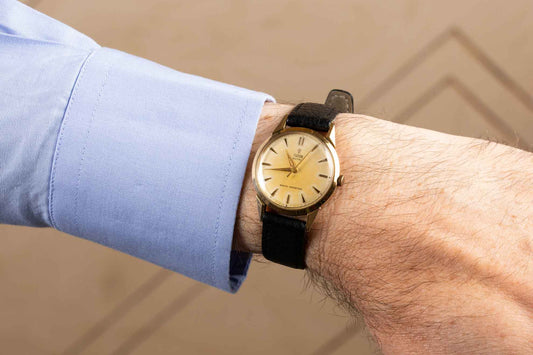 Tudor 9crt Gold wrist watch shot