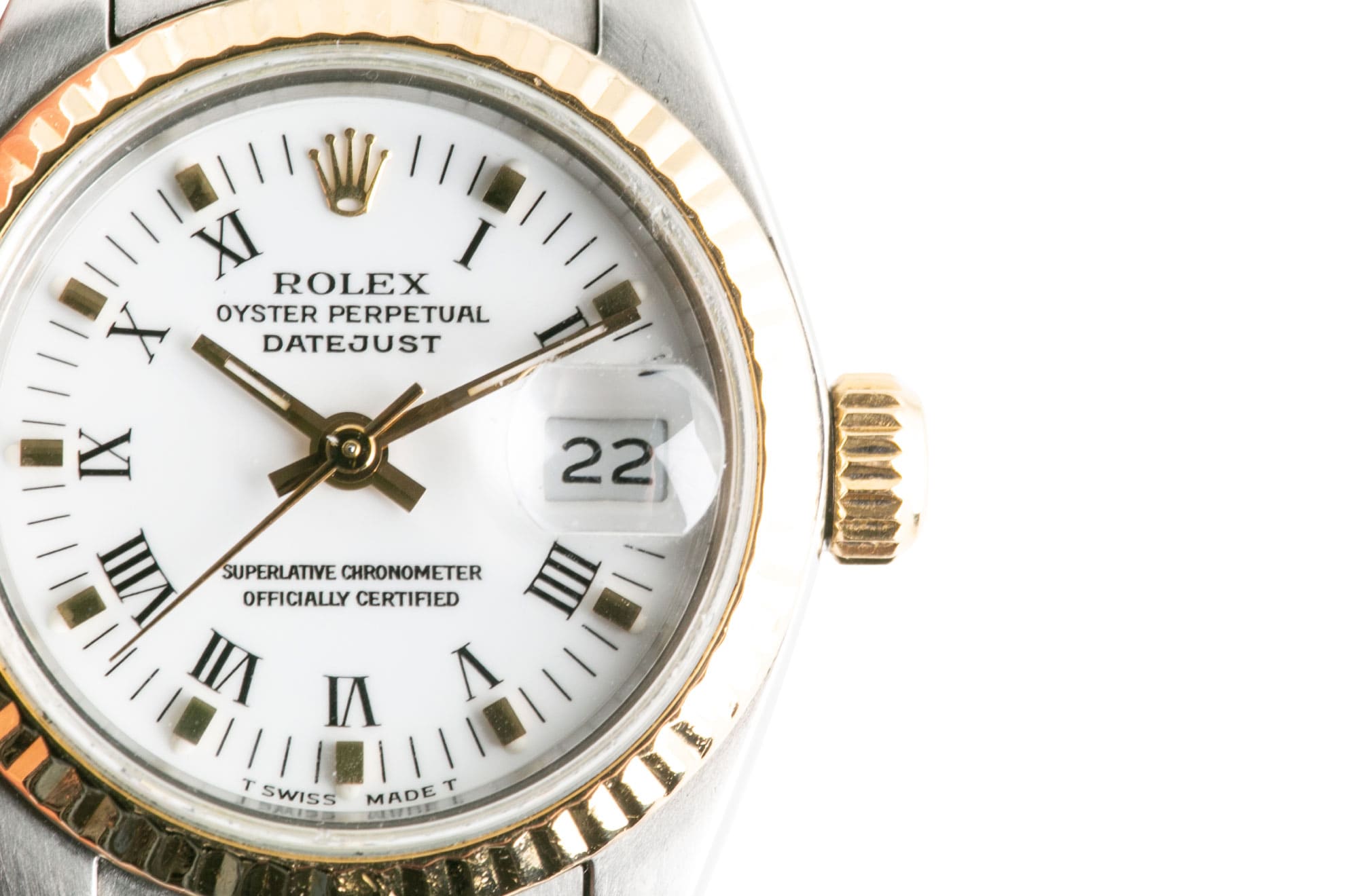 Rolex Lady-Datejust 69173 18k Yellow Gold Stainless year 1989 - Wilson Watches