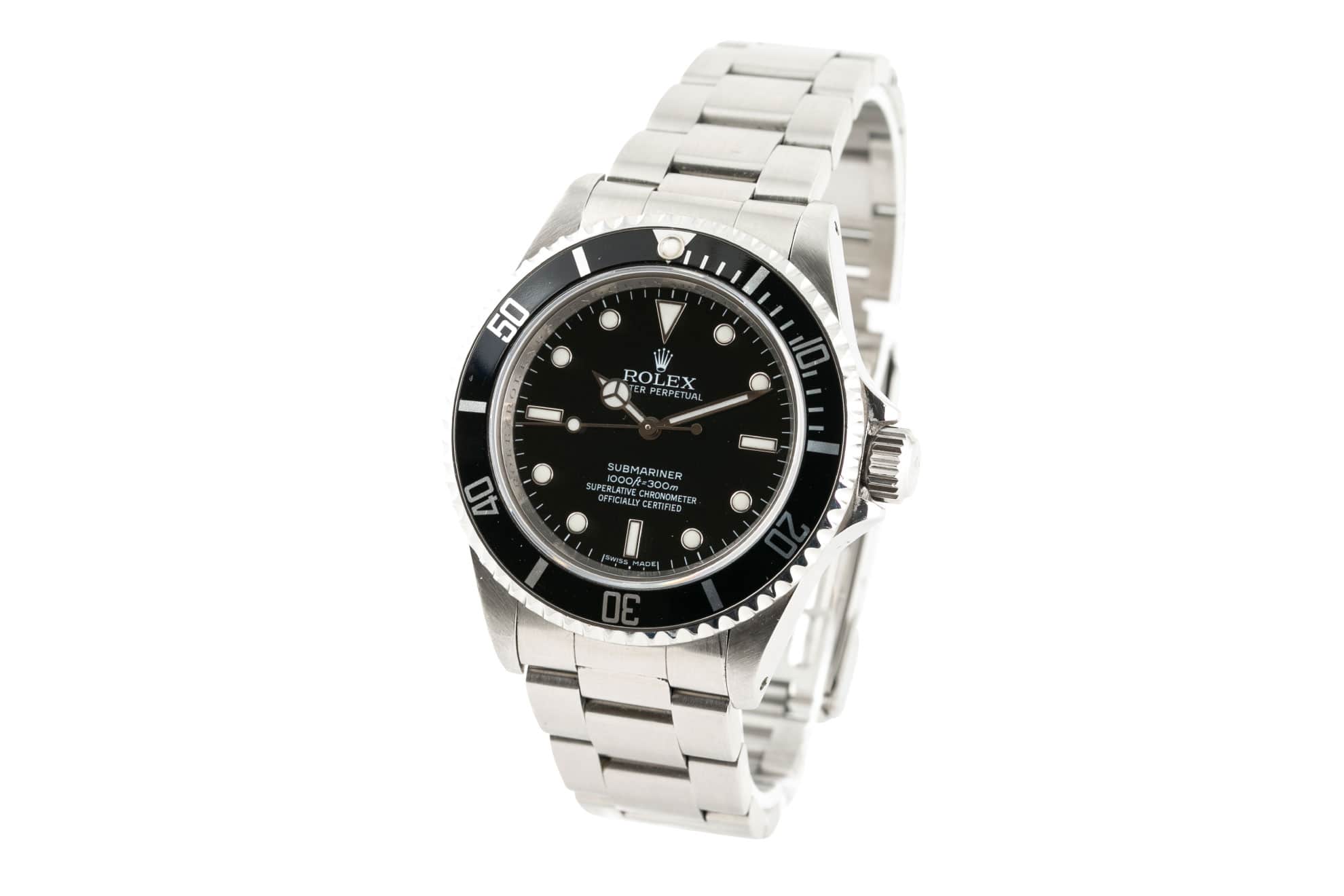 Rolex Rolex Submariner No Date 14060M - 2006 Long F - 4 lines for sale in Northern Ireland - Wilson Watches