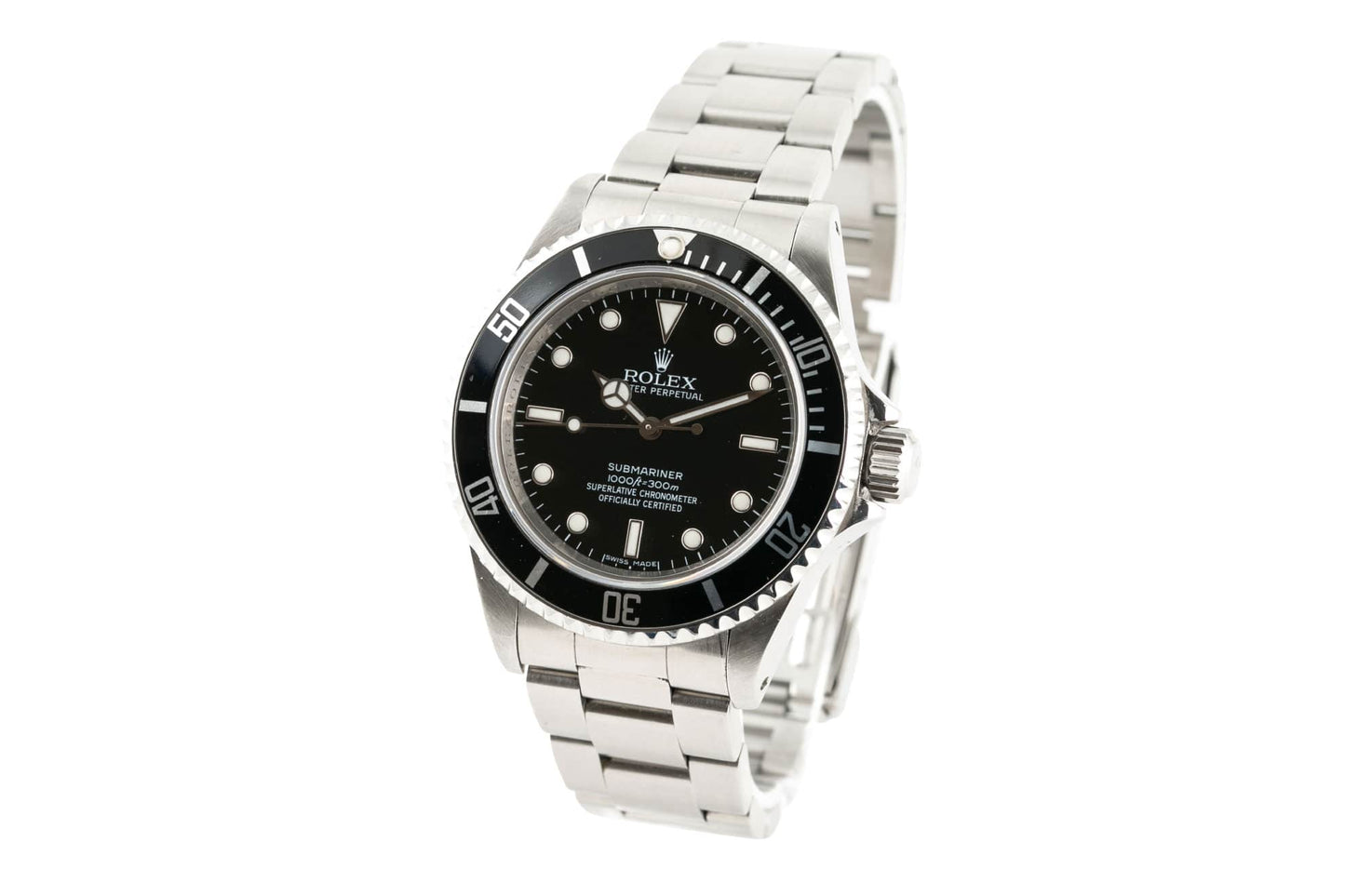 Rolex Submariner No Date	14060M  - 2006 Long F - 4 lines - Wilson Watches 