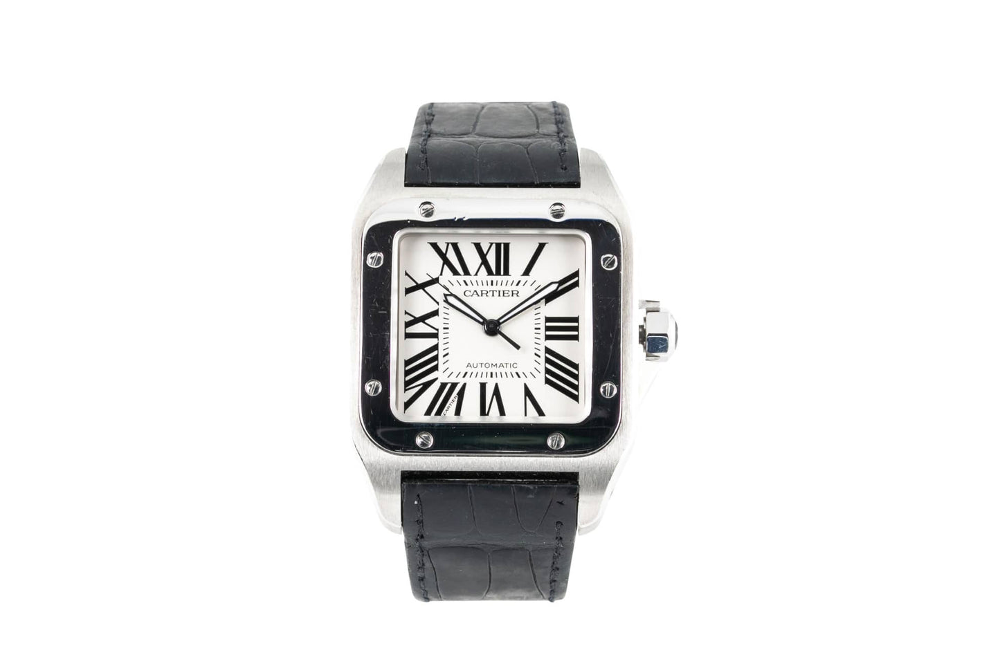 Cartier Santos 100 W20076X8 had a full service by Cartier - Wilson Watches 