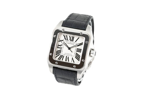 Cartier Santos 100 W20076X8 had a full service by Cartier - Wilson Watches